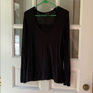 Express black long sleeve! Never worn